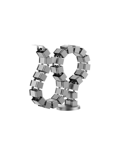 Equip 650860 Organizator Na Kable Biurko Tuleja Kablowa Szary 1 Szt.