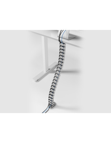 Equip 650860 Organizator Na Kable Biurko Tuleja Kablowa Szary 1 Szt.
