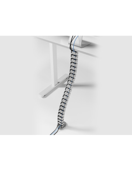 Equip 650860 Organizator Na Kable Biurko Tuleja Kablowa Szary 1 Szt.