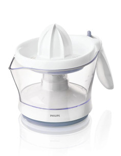 Philips Viva Collection Wyciskarka Do Cytrusów — 25W/0,6L/Reg. Il. Miąższu/Aut. Zm. Kier.