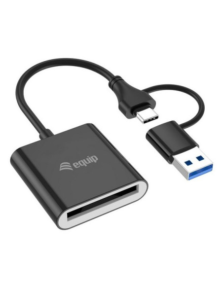 Equip 245461 Czytnik Kart Usb 3.2 Gen 2 (3.1 Gen 2) Type-C Czarny