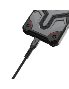 Kabel Urban Armor Gear Kevlar - 1,5 M - Błyskawica - Usb C - Męski - Męski - Szary 2