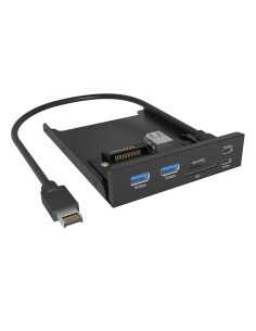 Icy Box Ib-Hub1419-I3 8,89 Cm (3.5") Czarny