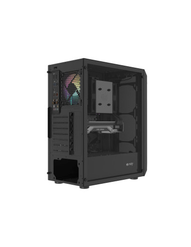Obudowa Fury Shobo Sh4 Rgb Midi Tower Z Oknem Czarna