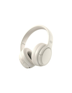 Conceptronic Parris03C Słuchawki/Zestaw Słuchawkowy Przewodowy I Bezprzewodowy Opaska Na Głowę Muzyka Bluetooth Kremowy 2