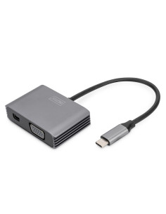 Kabel Adapter Graficzny Usb Typ C Na Minidisplayport/Vga 4K 30Hz Uhd 0,2M