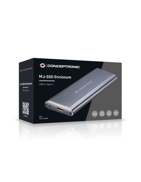 Conceptronic Hde01G Obudowa Do Dysków Twardych Obudowa Ssd Szary M.2