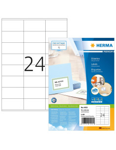 Herma 4453 Etykiet Do Nadruku Biały Samoprzylepne Etykiety Do Drukowania 2