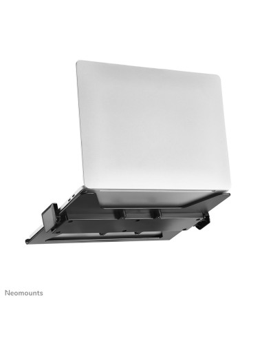 Neomounts Ads20-425Bl1 Stojak Na Laptop Półka Wysięgnikowa Na Notebooka Czarny 43,9 Cm (17.3")