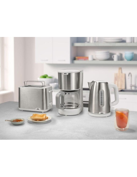 Braun Ht 1510 8 2 Kaw. 900 W Stal Nierdzewna, Biały