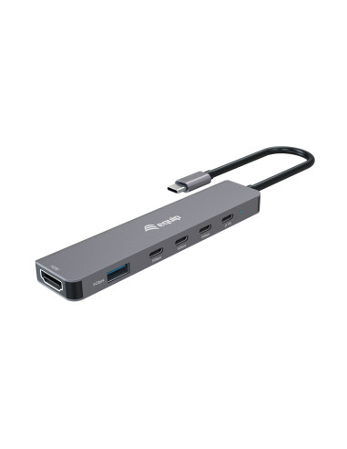 Equip 133500 Stacja Dokująca Przewodowa Usb 3.2 Gen 1 (3.1 Gen 1) Type-C Szary