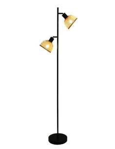 Lampa Podłogowa Corbo R6322001-2F 2Xe27 Bambusowa