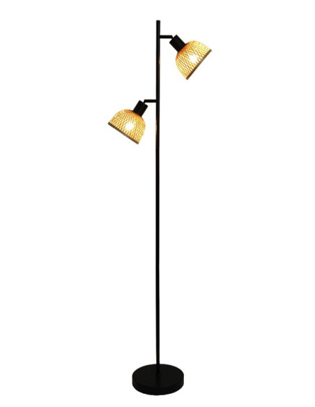 Lampa Podłogowa Corbo R6322001-2F 2Xe27 Bambusowa