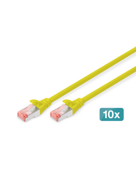 Digitus Kabel Krosowy Cat 6 S/Ftp, 10 Sztuk