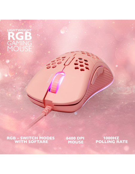 Deltaco Gaming Gam-108-P Klawiatura Usb Różowy