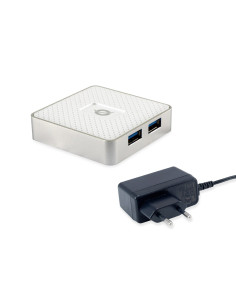 Conceptronic Hubbies03W Huby I Koncentratory Usb 3.2 Gen 1 (3.1 Gen 1) Micro-B 5000 Mbit/S Biały