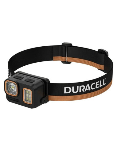Duracell Dh500R Latarka Czołowa Czarny, Pomarańczowy