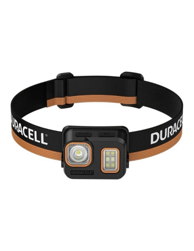 Duracell Dh500R Latarka Czołowa Czarny, Pomarańczowy