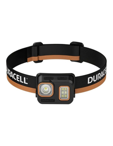 Duracell Dh500R Latarka Czołowa Czarny, Pomarańczowy