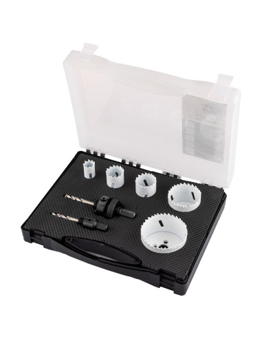 Otwornice Bi-Metalowe 19-68 Mm, Zestaw 7 Szt.