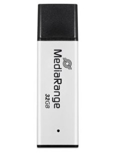 Mediarange Mr1900 Pamięć Usb 32 Gb Usb Typu-A 3.2 Gen 1 (3.1 Gen 1) Czarny, Srebrny