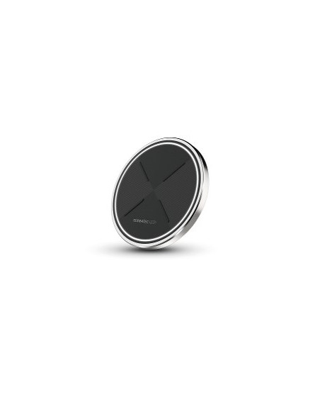 Terratec Chargeair Dot! Smartfon Czarny, Srebrny Dc Bezprzewodowe Ładowanie Szybkie Ładowanie Wewnętrzna