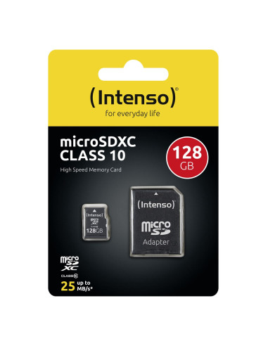 Intenso 3413491 Pamięć Flash 128 Gb Microsdxc Klasa 10