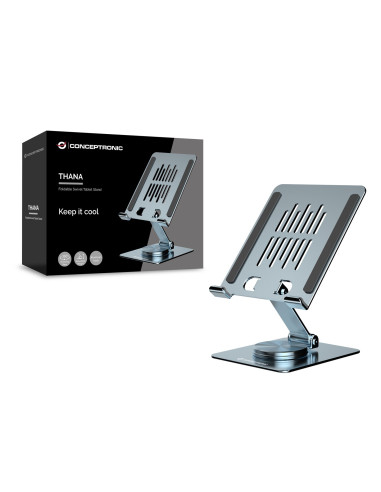 Conceptronic Thana09G Stojak Do Multimediów Szary Tablet Stojak Multimedialny