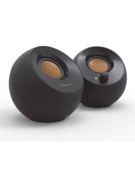 Creative Labs Pebble Czarny Przewodowa 4,4 W