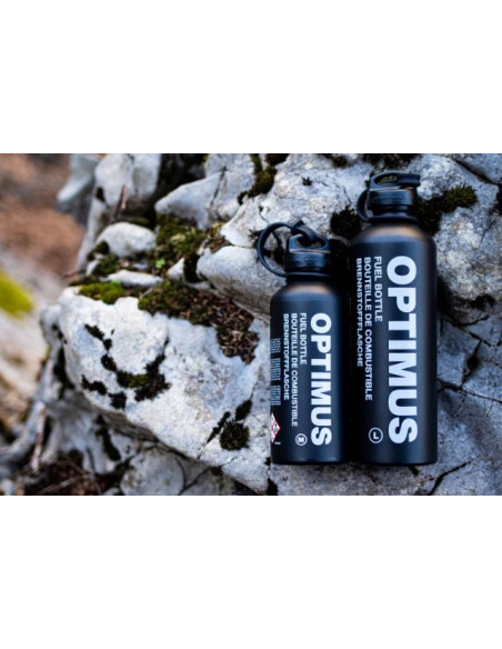 Optimus 8021022 Akcesorium Do Pieca Kempingowego 1 L 251 G Aluminium Czarny Butelka Paliwa