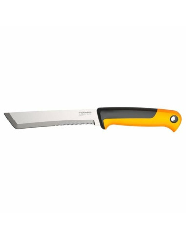 Fiskars 1062830 Nożyk Czarny, Żółty Stałe Ostrze Noża