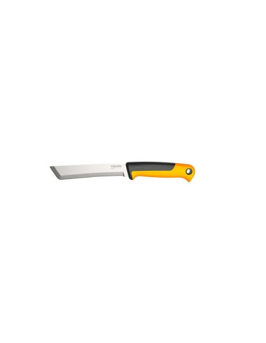Fiskars 1062830 Nożyk Czarny, Żółty Stałe Ostrze Noża