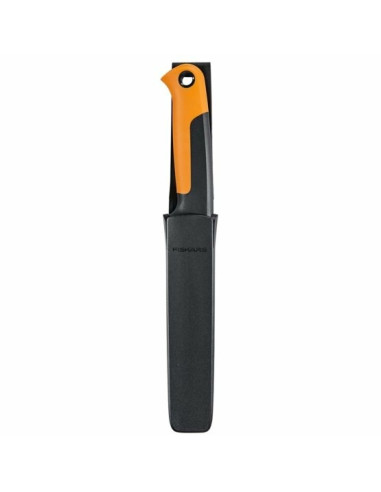 Fiskars 1062830 Nożyk Czarny, Żółty Stałe Ostrze Noża