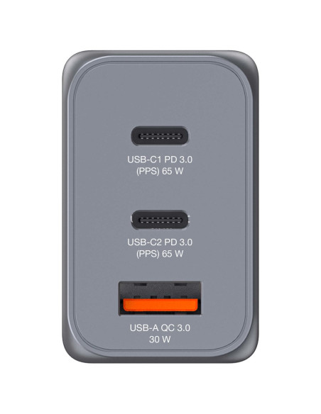 Ładowarka Sieciowa Verbatim Gan Gnc-65 2Xusb-C Uniwersalna