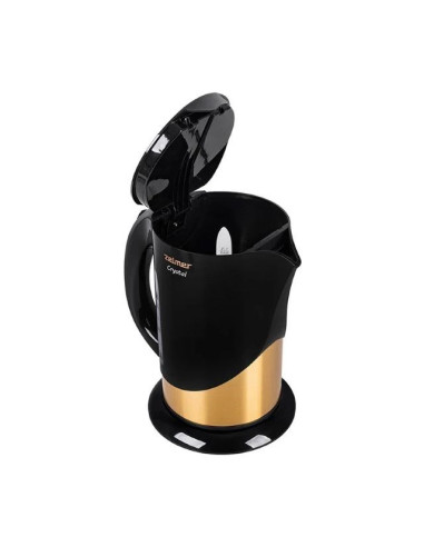 Czajnik Elektryczny Zelmer Zck7630 Crystal Gold 1,7 Litra 2200W Czarno-Złoty