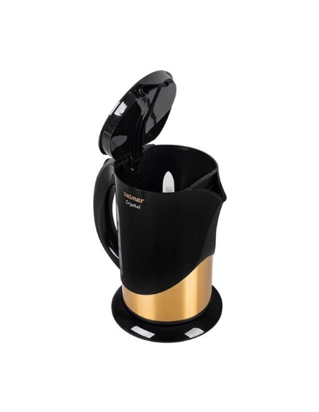 Czajnik Elektryczny Zelmer Zck7630 Crystal Gold 1,7 Litra 2200W Czarno-Złoty