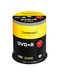 Intenso 4111156 Płyta Dvd 4,7 Gb Dvd+R 100 Szt.