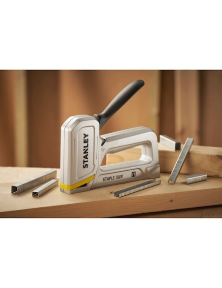 Stanley Stht70150-0 Zszywacz Czarny, Srebrny, Żółty