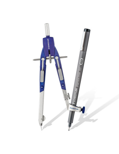Staedtler Mars Comfort 552 Niebieski, Srebrny 1 Szt.