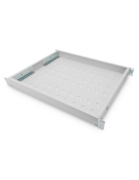 Digitus Półka Ze Zmiennymi Szynami Mocującymi Do Montażu Stałego W Szafach 483 Mm (19")