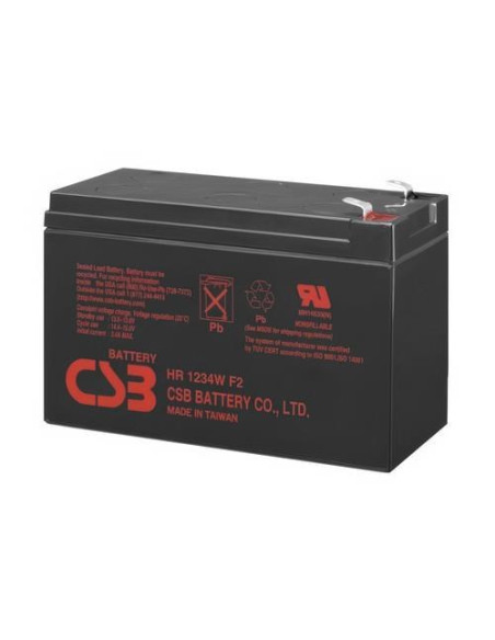 Akumulator Żelowy Csb Hr1234W F2 12V 9Ah
