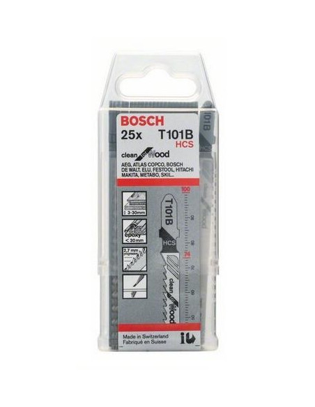 Bosch 2 608 633 622 Wyrzynarka, Piła Wyrzynarkowa Oraz Ostrze Do Piły Tarczowej Ostrze Wyrzynarki Stal Wysokowęglowa (Hcs) 25 Sz
