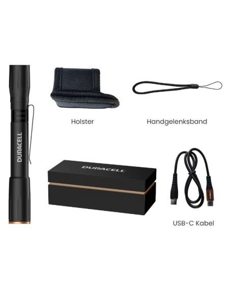 Duracell Df400R Gift Box Latarka Czarny