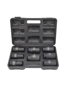Awtools Zestaw Nasadek Udarowych 3/4"  8Cz./17-38Mm/ Długie Black Line