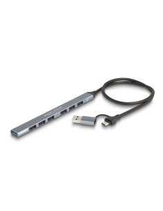 Delock 64273 Huby I Koncentratory Usb 3.2 Gen 1 (3.1 Gen 1) Type-C 5000 Mbit/S Szary 2