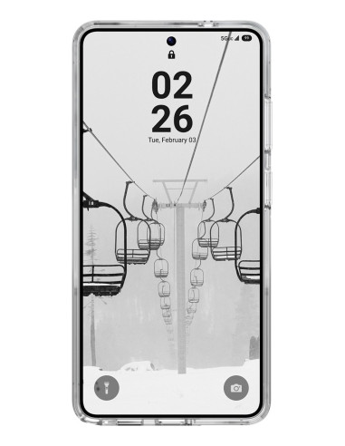 Urban Armor Gear Scout Pokrowiec Na Telefon Komórkowy 17,5 Cm (6.9") Przezroczysty, Biały