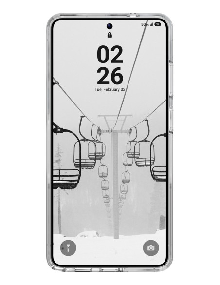 Urban Armor Gear Scout Pokrowiec Na Telefon Komórkowy 17,5 Cm (6.9") Przezroczysty, Biały