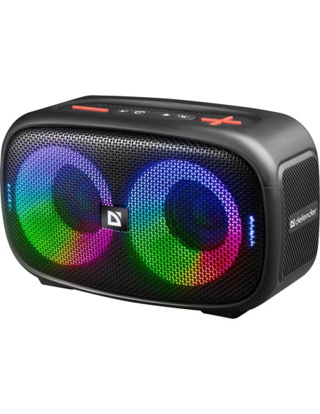 Głośnik Defender Q5 Bluetooth 5.3 20W Led/Bt/Fm/Usb/Tws