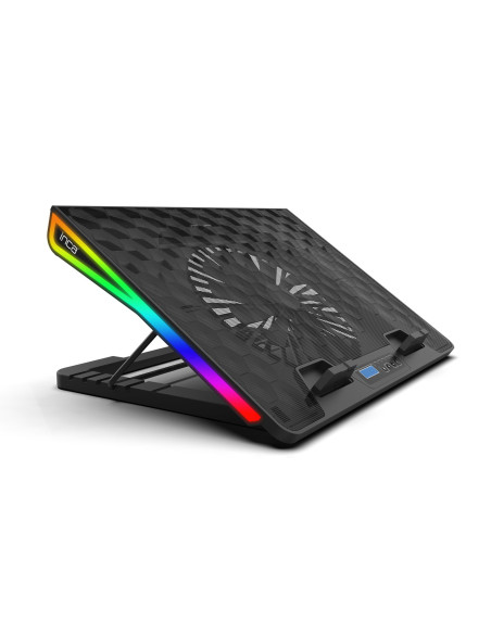 Inca Inc-608Gms Stojak Na Laptop Podstawka Na Notebooka Czarny 43,2 Cm (17")