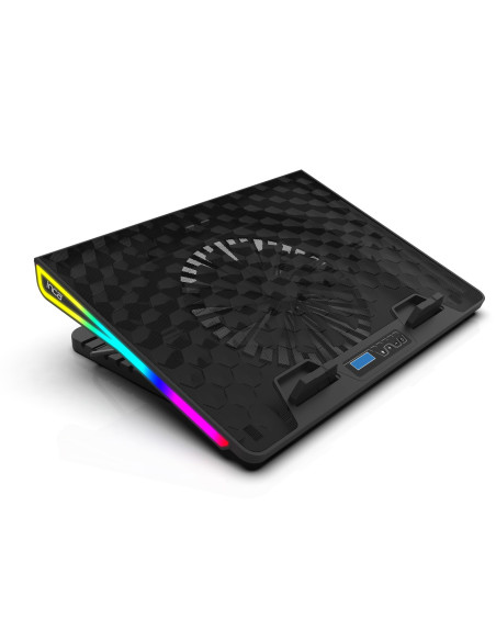 Inca Inc-608Gms Stojak Na Laptop Podstawka Na Notebooka Czarny 43,2 Cm (17")